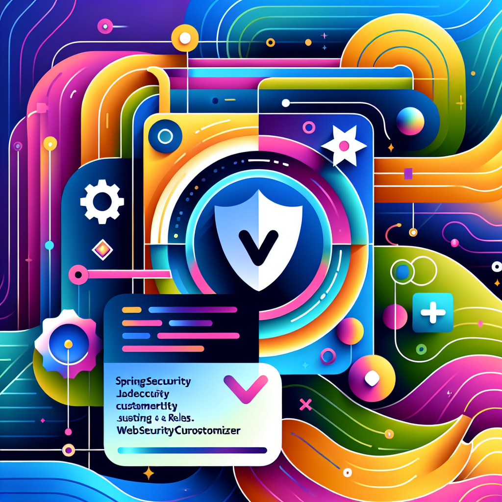 Image for post Spring Security: Control de Acceso Detallado con WebSecurityCustomizer y Roles