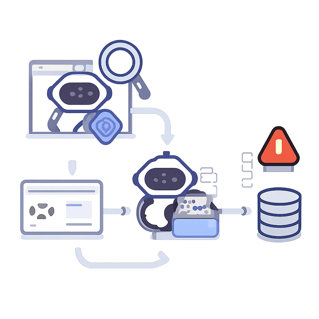 Ilustración técnica para: Tu Agente de Código Miente: 10M Sesiones lo Prueban