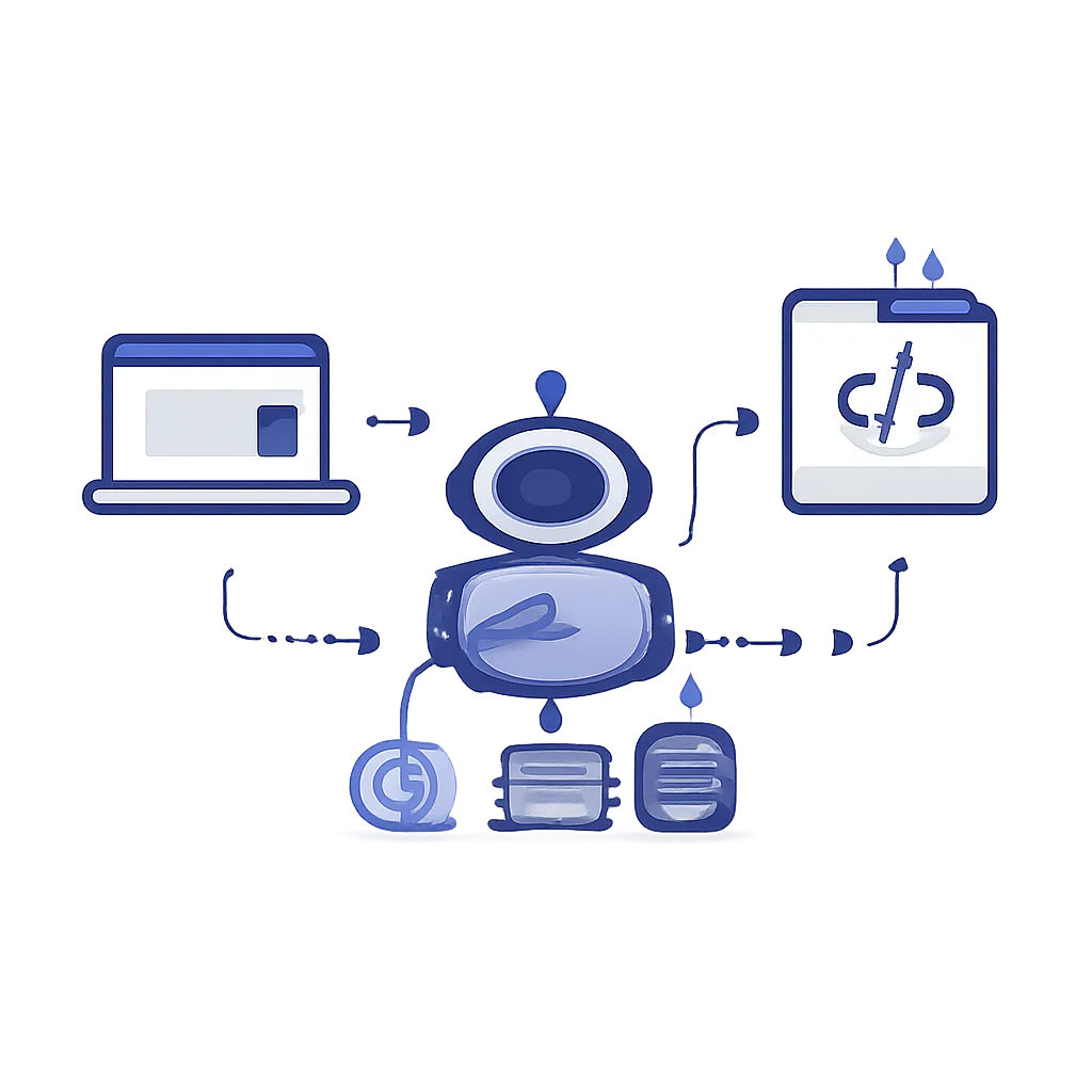 Ilustración técnica para: AgentHandover: Skills que se Escriben Solas en Claude Code