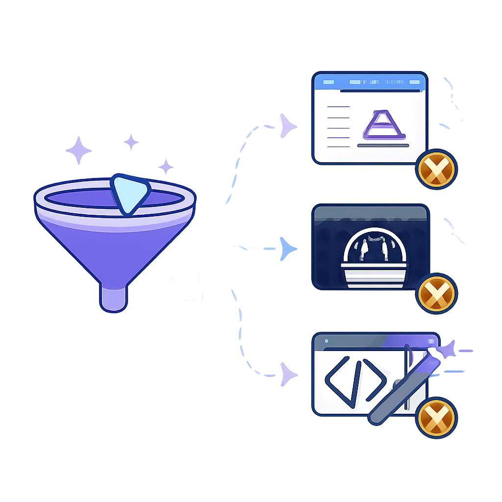 Ilustración técnica para: Alternativas a Cursor en 2026: Windsurf, Cline y Aider