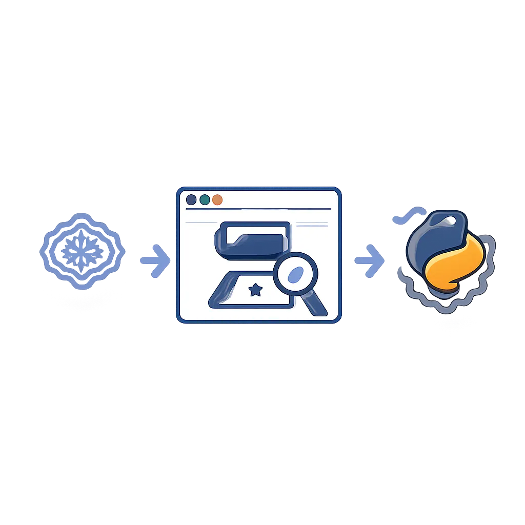 Ilustración técnica para: Browser-Use: automatiza la web con agentes IA en Python