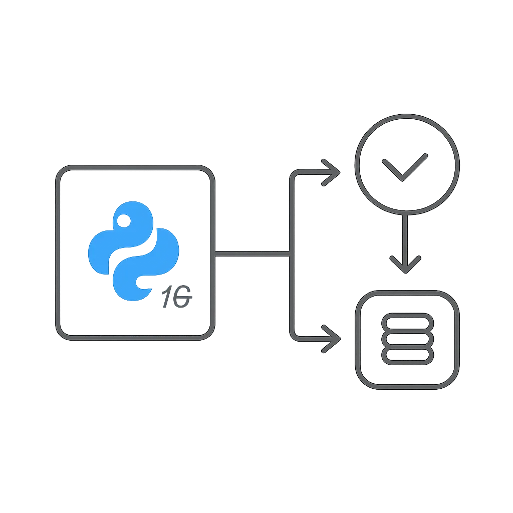 Ilustración técnica para: Celery para Tareas Asíncronas y Distribuidas en Python: Escalando tus Procesos de Datos e IA