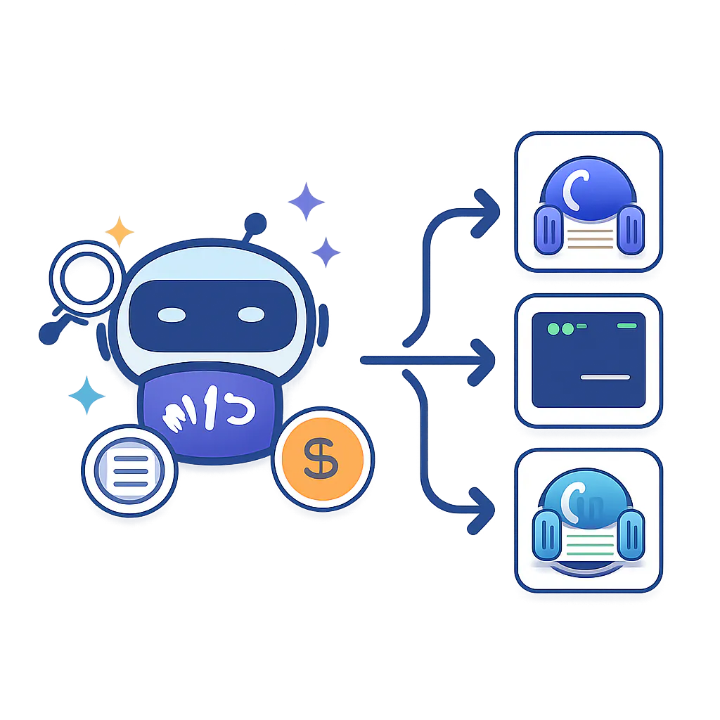 Ilustración técnica para: Claude Code vs Cursor vs Copilot: guía para elegir en 2026