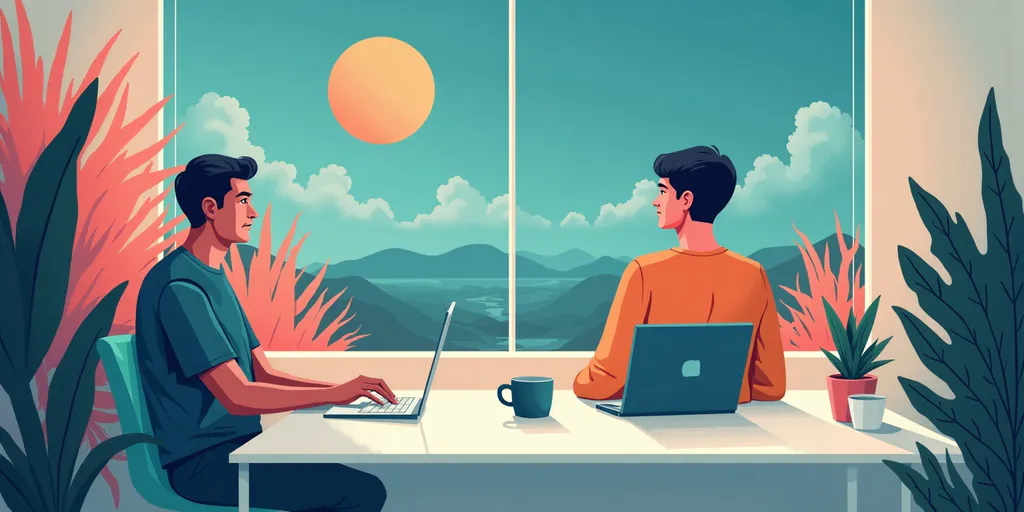 Ilustración técnica para: Claude Code en horas pico: cómo planificar sesiones largas