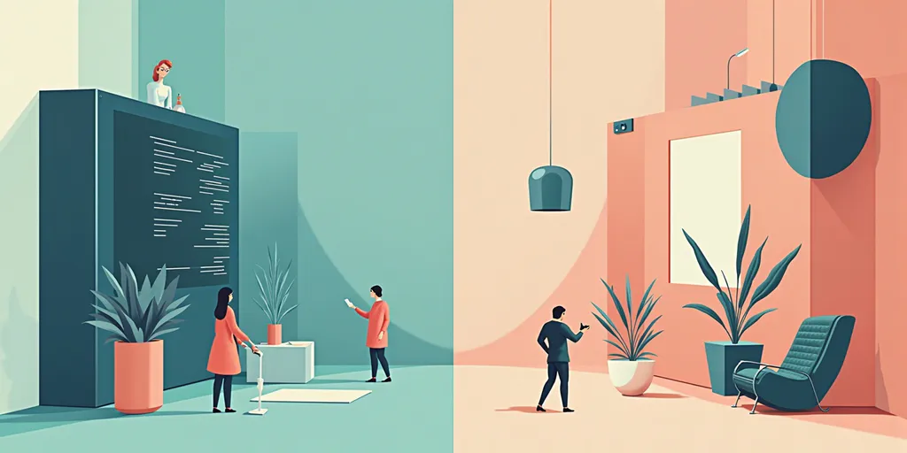 Ilustración técnica para: Claude Code vs Codex CLI: Lo Que 60 Días de Uso Revelan