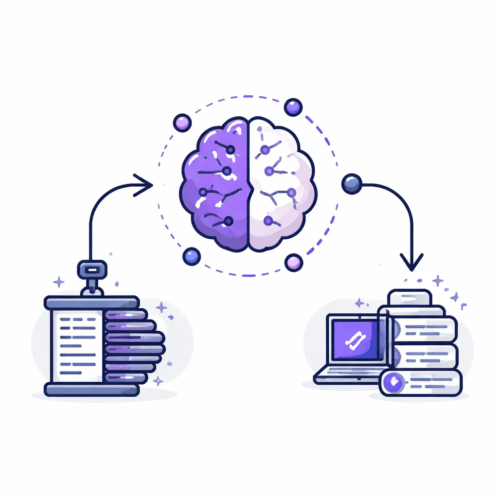Ilustración técnica para: CodeFire y RTK: dos enfoques para el contexto de tus agentes IA