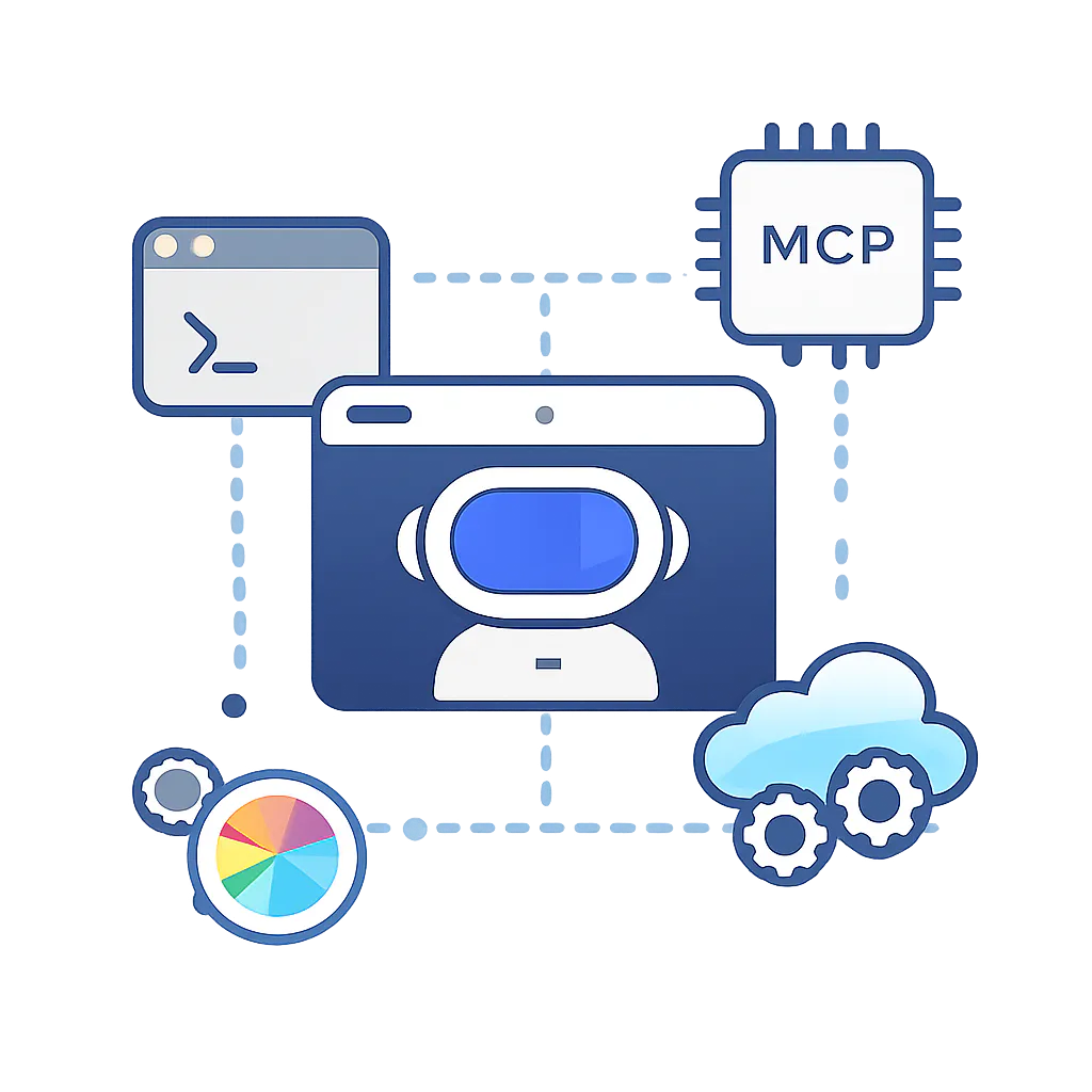 Ilustración técnica para: Gemini CLI: Guía Práctica del Agente de Terminal de Google