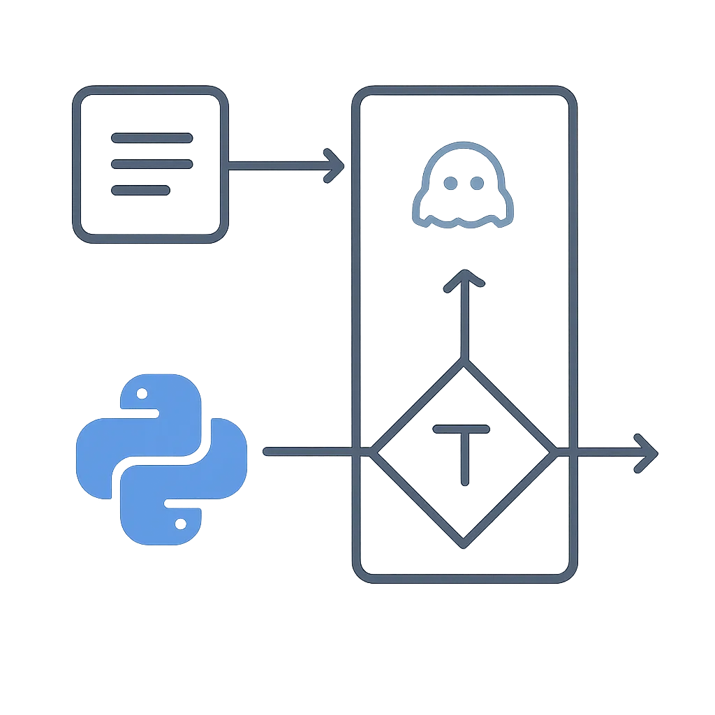 Ilustración técnica para: Generación de Texto con Hugging Face Transformers: Tu Primer Modelo Generativo en Python