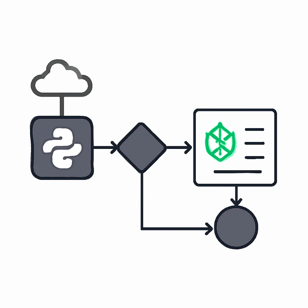 Ilustración técnica para: Google Vertex AI Python SDK: Tu Primera Aplicación de IA en la Nube con Modelos Fundacionales