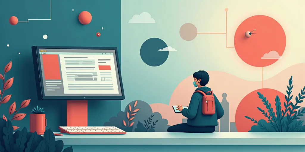 Ilustración técnica para: MCP en Claude Code: 18.000 tokens ocultos por turno