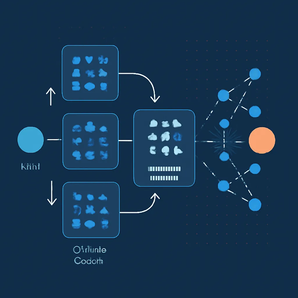 Ilustración técnica para: Métodos de Ensamblaje en Machine Learning: Potenciando la Precisión y Robustez de tus Modelos de IA