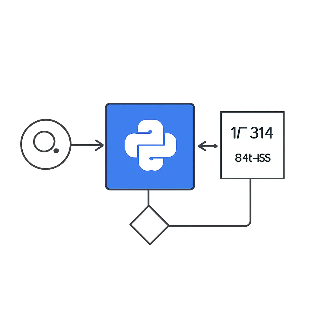 Ilustración técnica para: Construyendo un Motor de Búsqueda Básico: TF-IDF y BM25 en Python