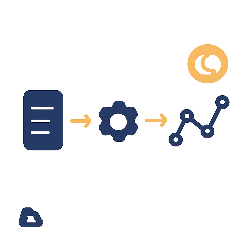 Ilustración técnica para: Tu Primer Pipeline con Scikit-learn: Encadenando Preprocesamiento y Modelos de ML