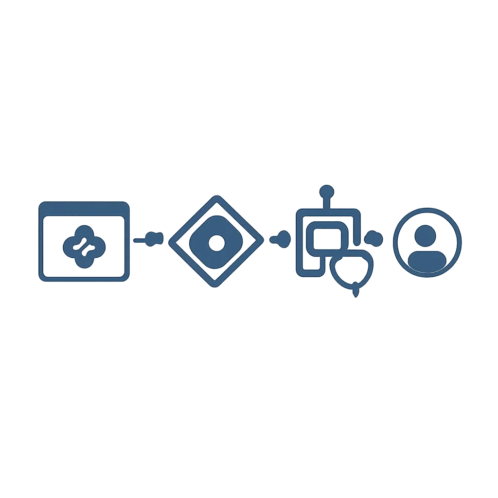 Ilustración técnica para: WebSockets y FastAPI: Construyendo un Chatbot de IA en Tiempo Real